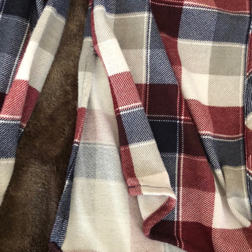 Blue/Red Button Up from Rue 21 - Picture 4 of 4